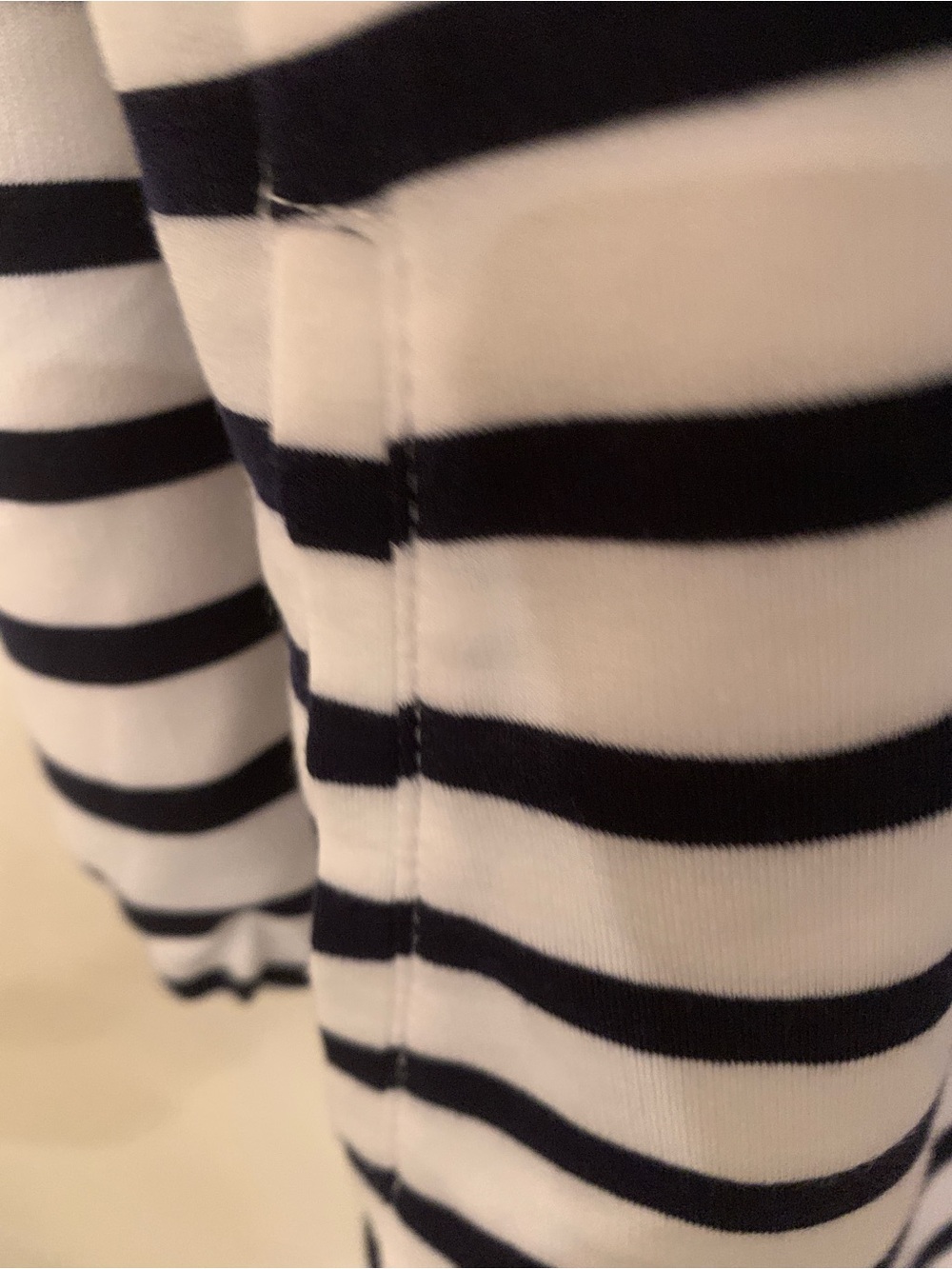 Cable & Gauge Black and White Striped Zip Soft Terry Jacket NWT retail $88 1X - Picture 8 of 11